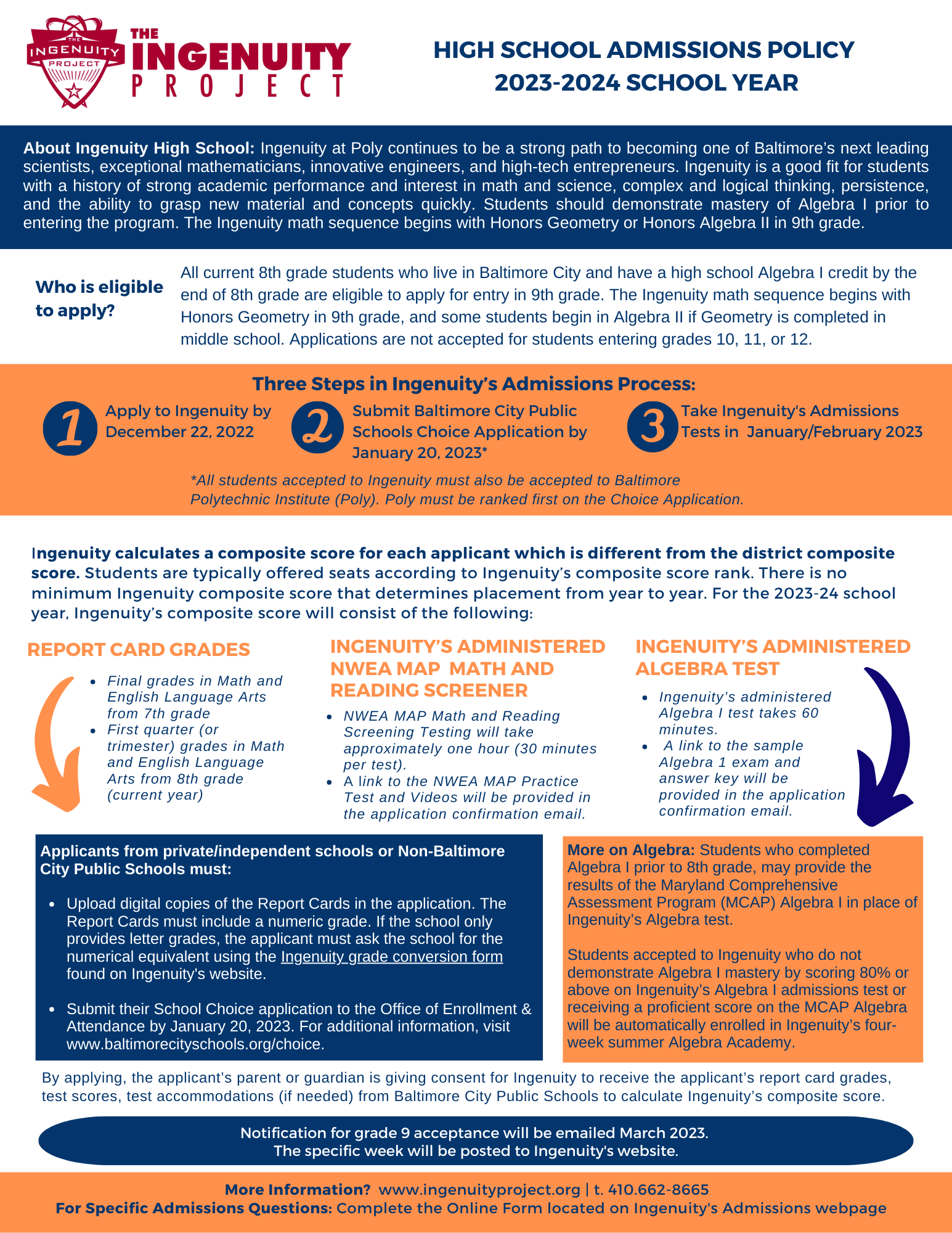 Admissions Policies 2023-24 – Ingenuity Project